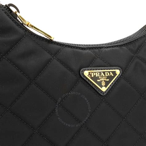 prada contenitore zippered pouch|Prada Contenitore Maniglia Tessutu Nylon Quilted Shoulder Bag.